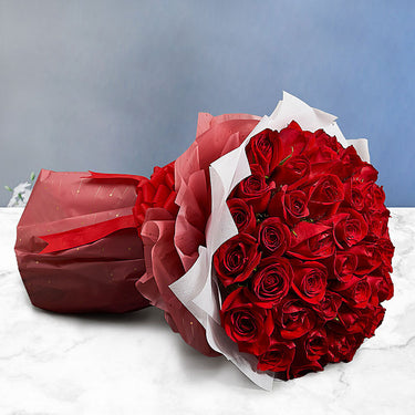 50 & 100 Red Roses Bouquet